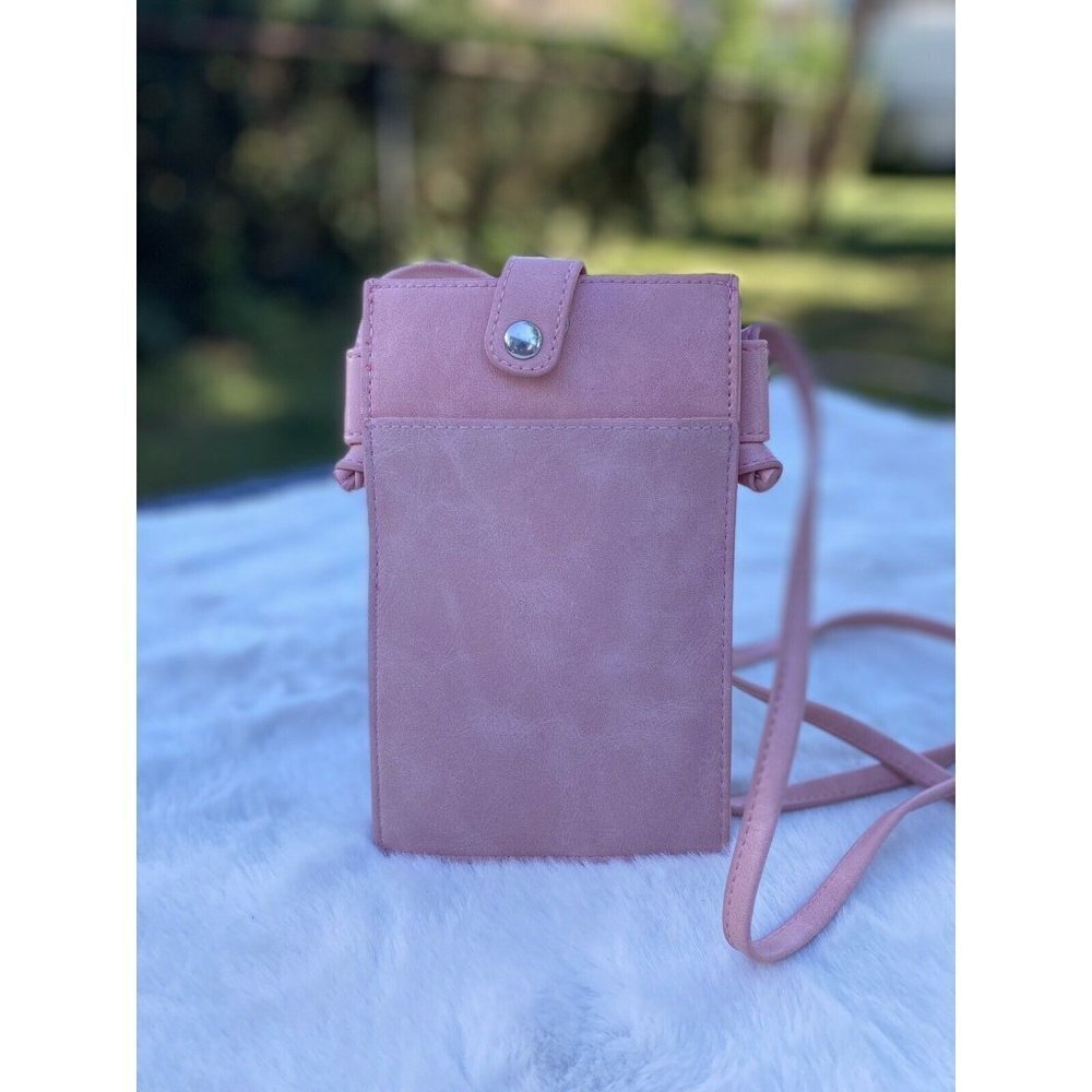 Save the Girls Touchscreen Phone Crossbody with RFID Pink